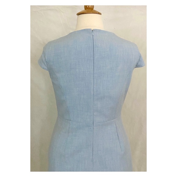 Calvin Klein Cap Sleeve Cowl Neck Sheath - Picture 6 of 10